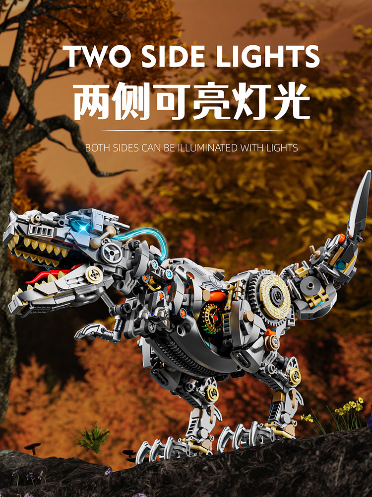 Dragon Tyrannosaurus Mechanical Creative Design Model Building Block Toy 3D Puzzle Assembly ABS Plastic Bricks Toy Set 13087